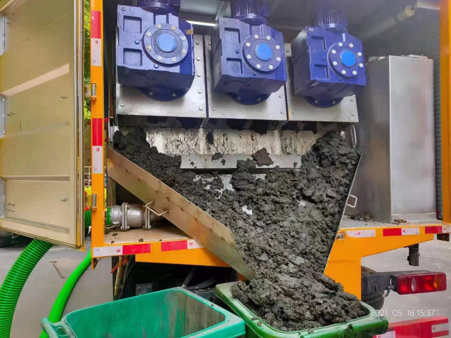 拖市镇化粪池清掏城市维护站-泥浆净化干湿分离处理