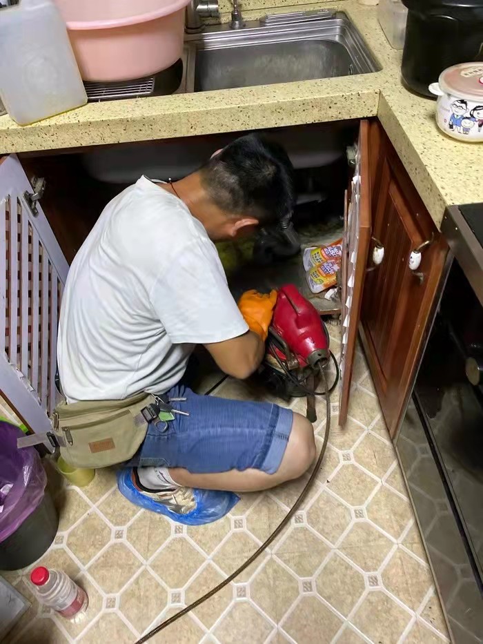 拖市镇通下水道